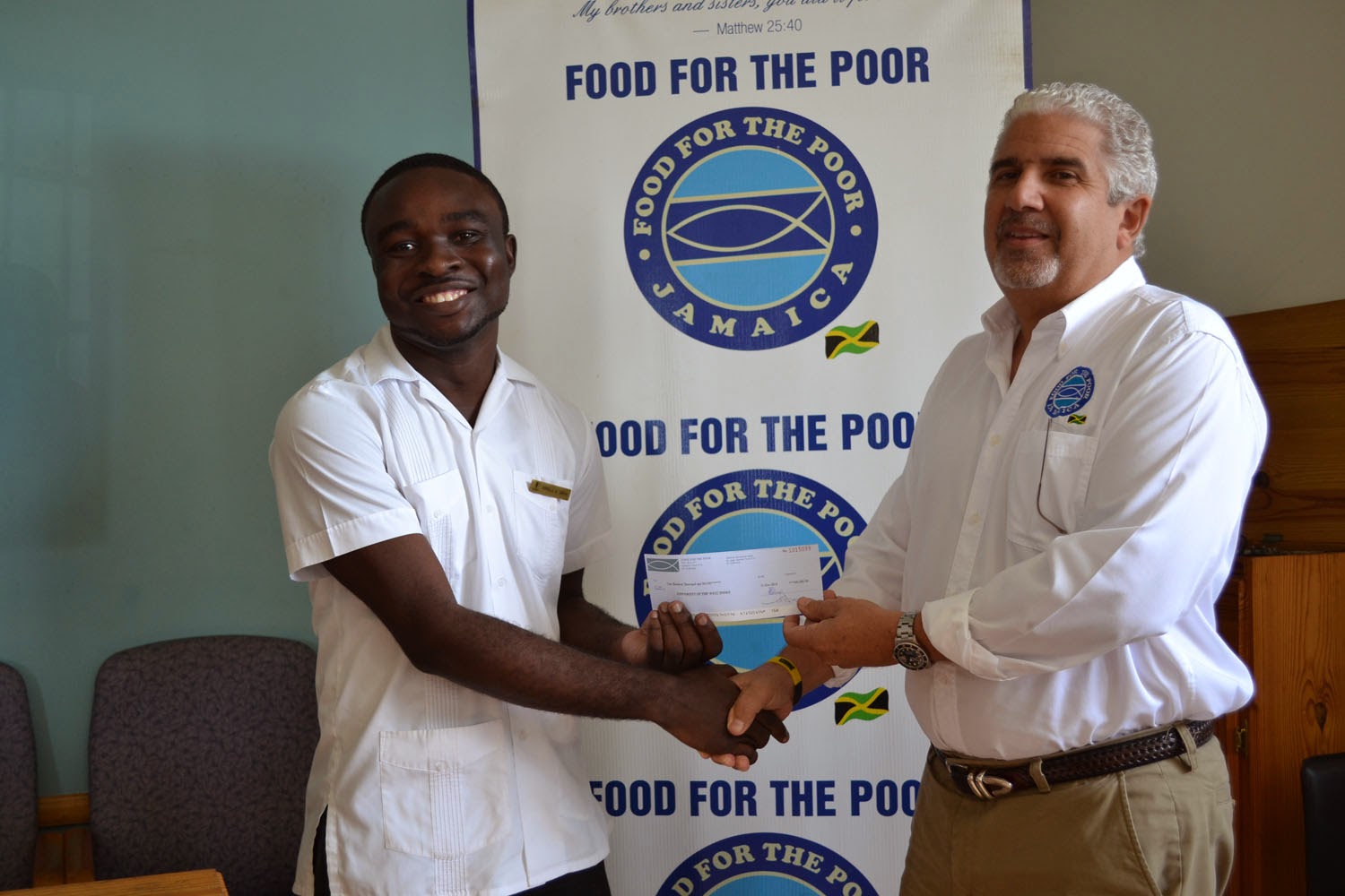 FOOD FOR THE POOR JAMAICA FFP HELPS YOUNG MEDICAL STUDENT Jamaica