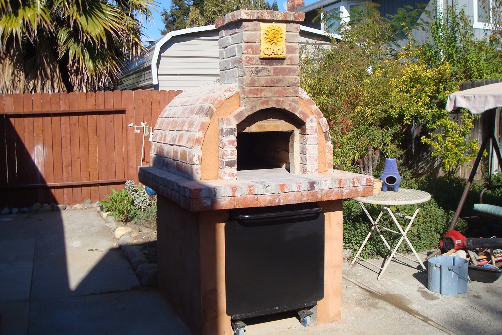 ... of BrickWood Ovens first DIY Wood Fired Oven customers in California
