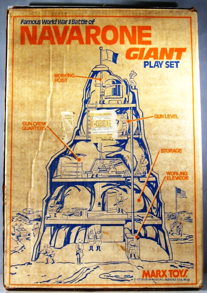 Toys and Stuff Marx Navarone Giant Playset