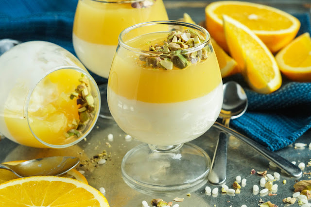 Roz bi-Haleeb Mbattan Roz bi-Haleeb Mbattan (Rice, Milk, and Orange Pudding)