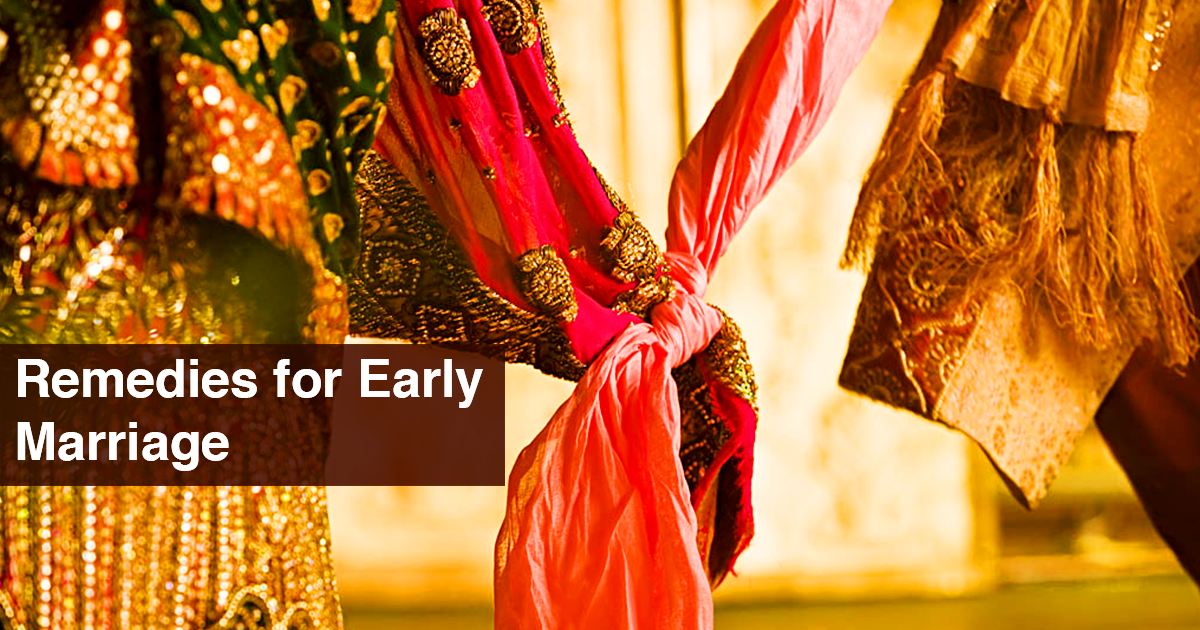 early marriage in vedic astrology