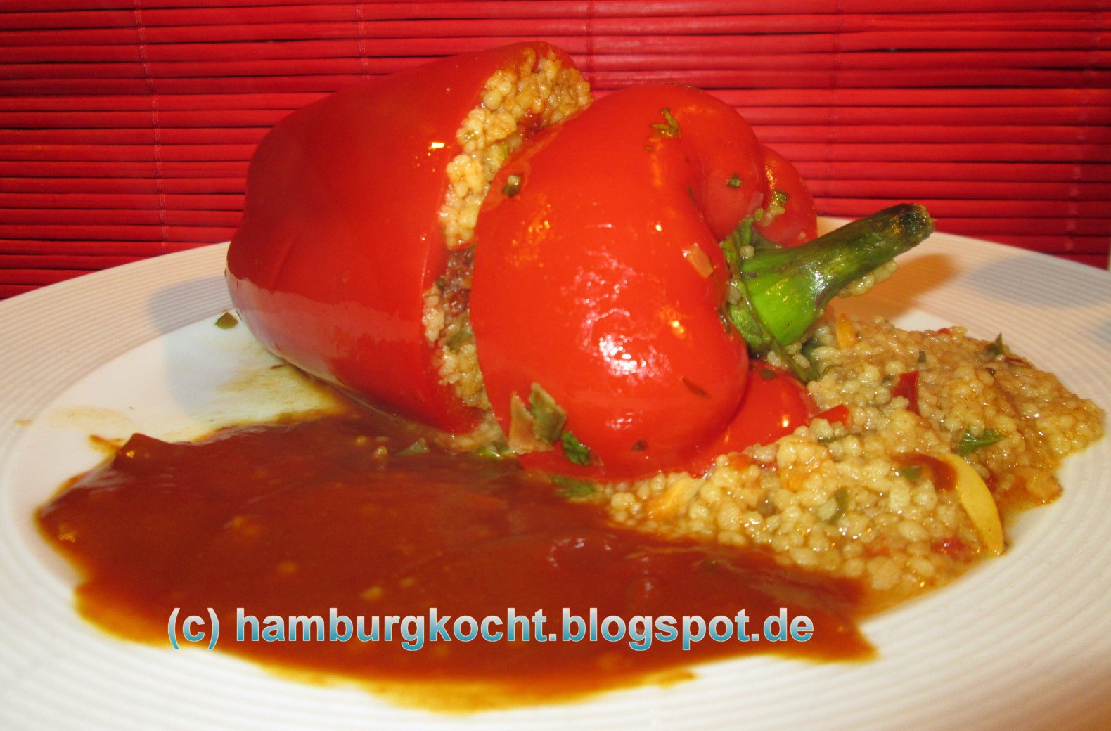 Hamburg kocht!: Kochen mit Tüte: Ofen-Paprika, vegetarisch-afrikanisch ...