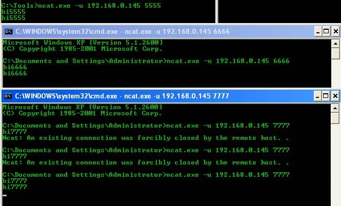 Security unplugged testing maximum udp sessions limit using netcat