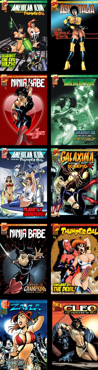 We've got a huge selection of adult comics for sale!