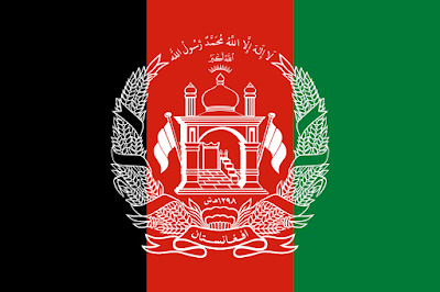 Logo Gambar Bendera Negara Afganistan PNG JPG ukuran 400 px