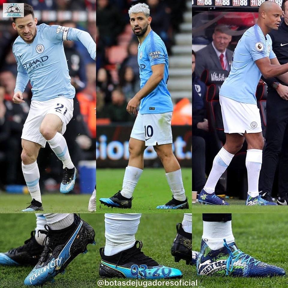 Manchester City Players Receive Special Boots From Puma - Footy Headlines