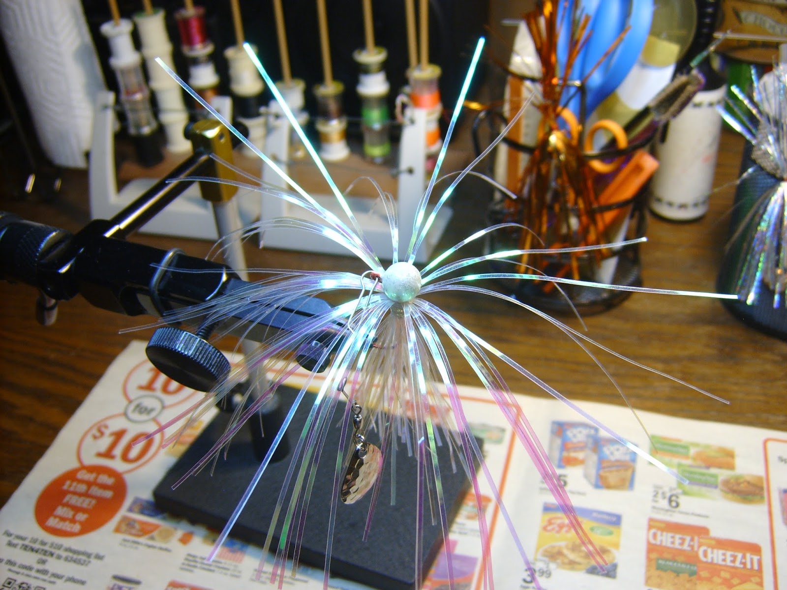 Pup's Jig Works Safety Pin Spinners