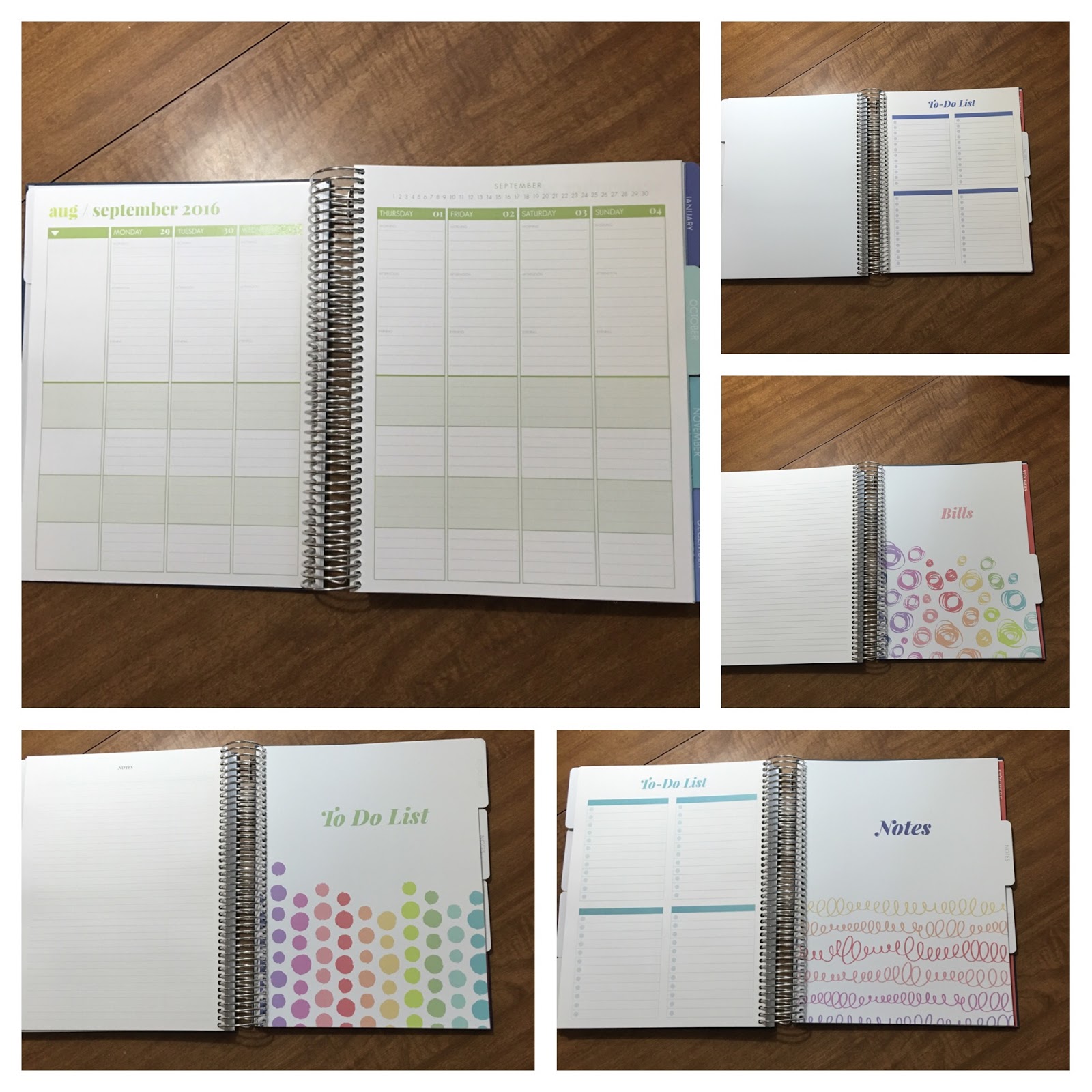 DessPlans Mom's Guide to Stay Sane and Organized Purple Trail Planner