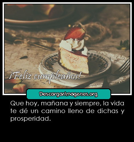 Enviarle imágenes con dedicatorias cumpleaños.