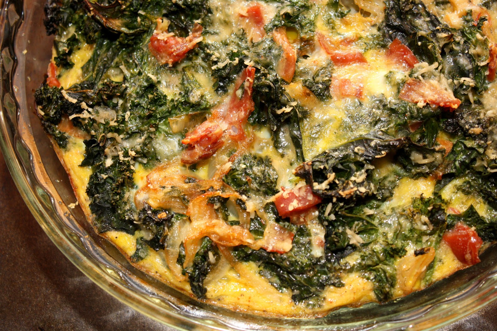 The Bitchin' Kitchin' Kale Frittata