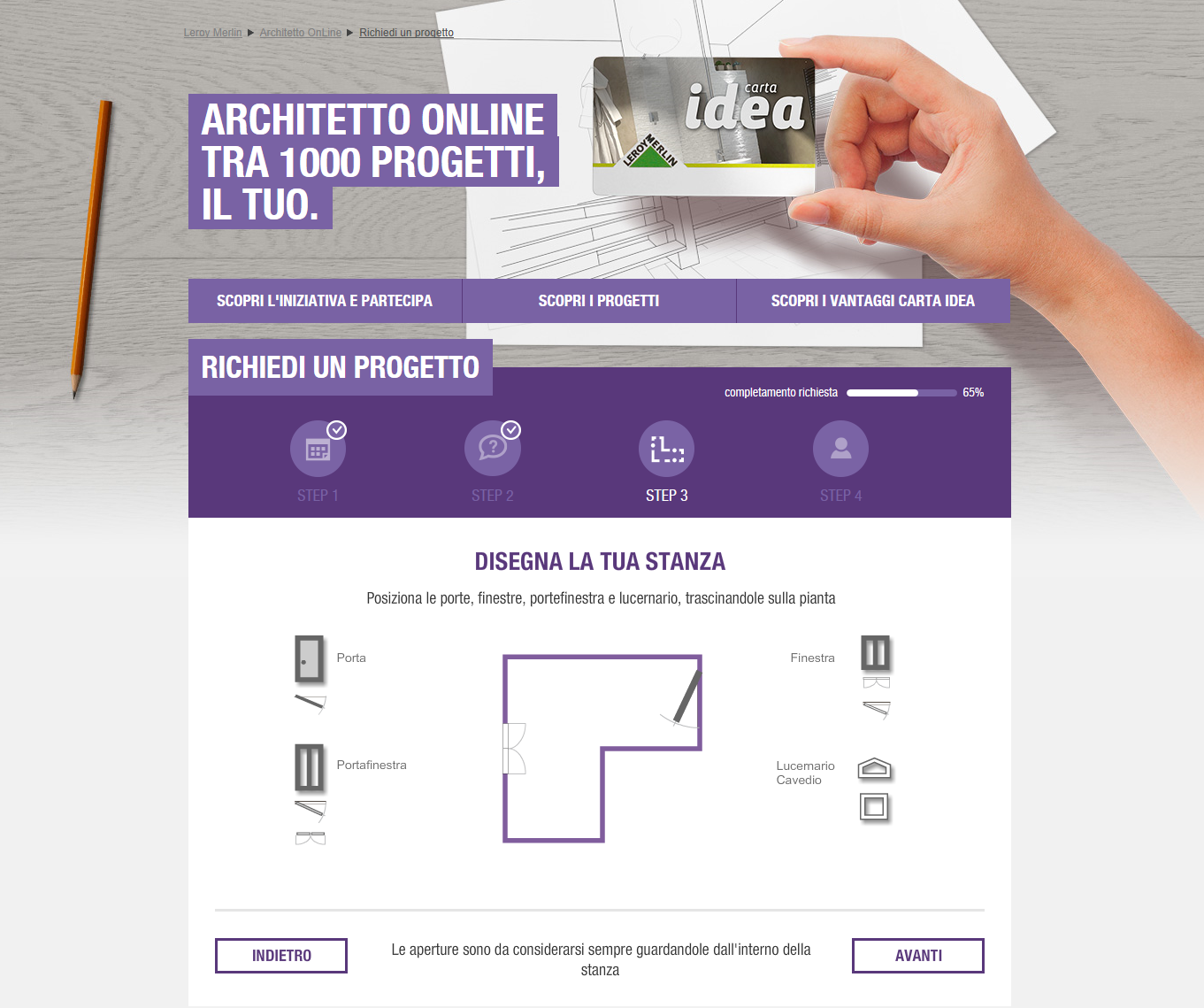 Arredo e design: leroy merlin architetto online: mille progetti per ... Progetti architettura on line