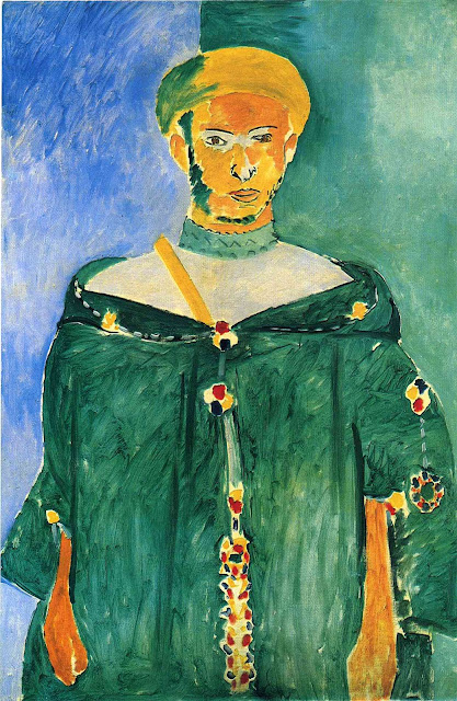 Henri Matisse "Stojący mieszkaniec gór Riff w zieleni" (1913) XX th Century Hermitage State Museum - St Petersburg Henri Matisse "Stojący mieszkaniec gór Riff w zieleni" (1913) XX th Century Hermitage State Museum - St Petersburg