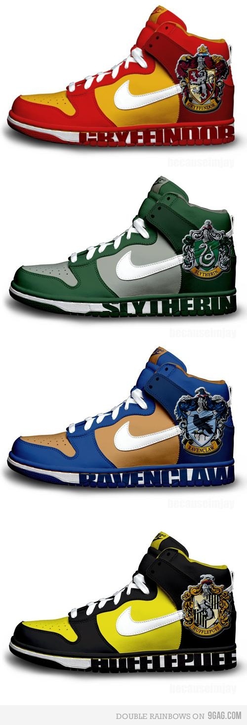 gryffindor nike dunks