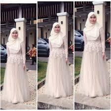 Kumpulan Baju Gamis Muslim Kombinasi Brokat Terbaru Warna Putih Kumpulan Baju Gamis Muslim Kombinasi Brokat Terbaru Warna Putih