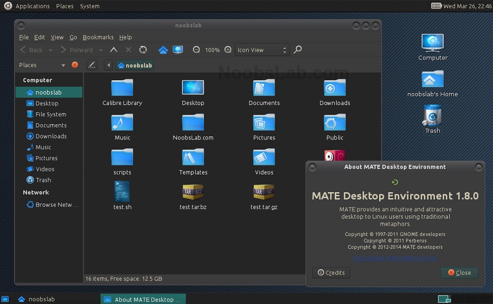 mate desktop