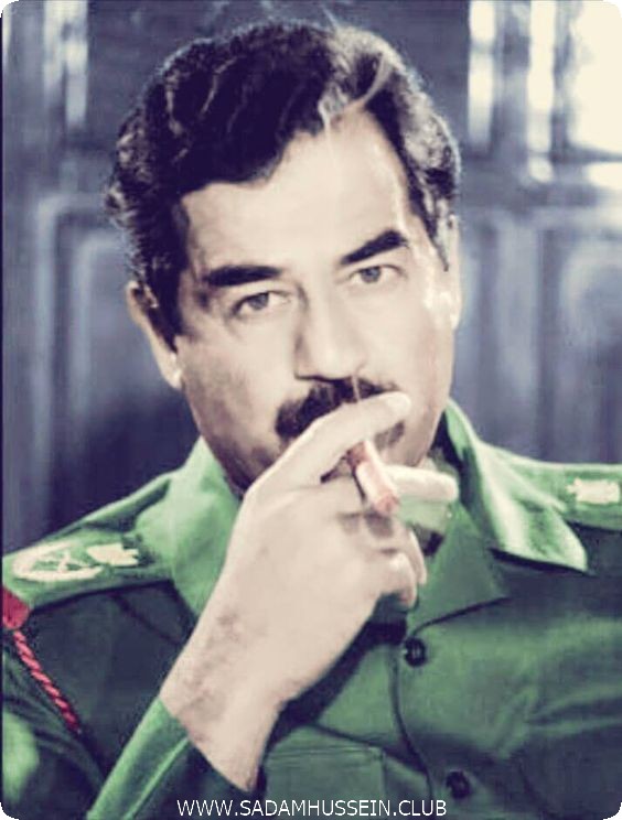 ليش فيه كتير صور بعمان لصدام حسين وهو يدخن ؟ : r/jordan