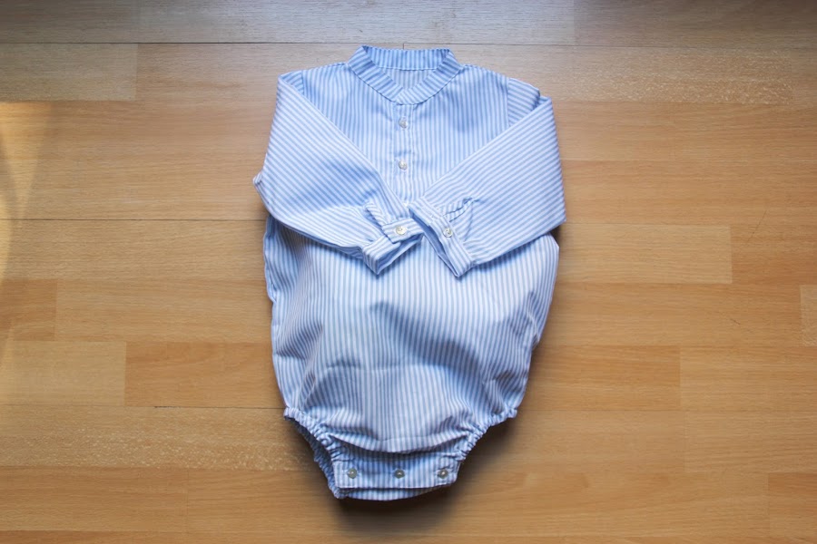 DIY Cómo hacer camisa-body para bebé (patrones gratis) blog costura y diy