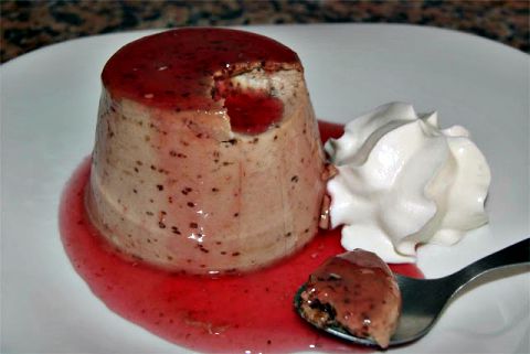 Panna Cotta de chocolate