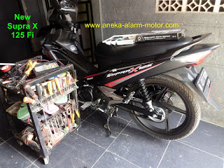 Cara pasang alarm motor remote New Supra X 125 Fi Cara pasang alarm motor remote New Supra X 125 Fi