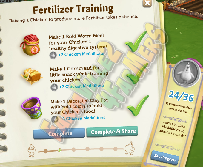 Farmville 2 4 Farmers Farmville 2 " The Chicken Nursery" Official Guide