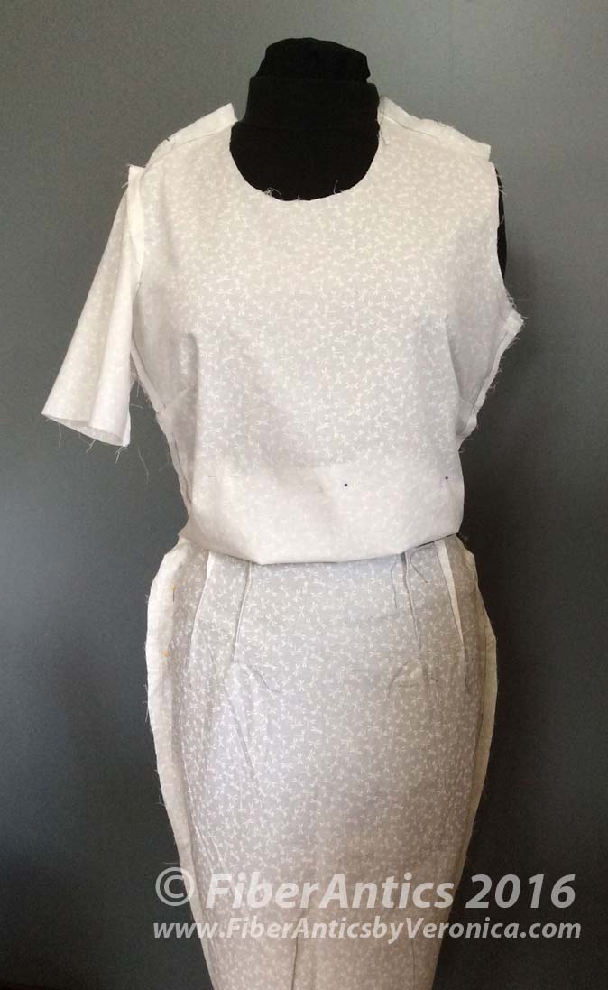 Fiber Antics by Veronica Using 108" quilt backings to make a garment