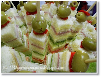 Spiedini di Tartine©L.oggivicucinocosì