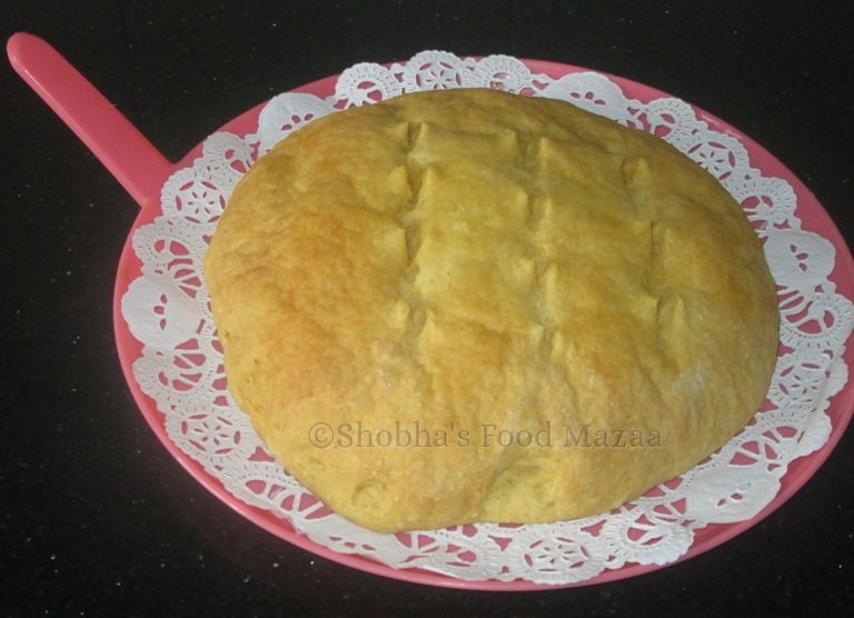 Shobha's Food Mazaa BROA DE MILHO (Portuguese Corn Bread)