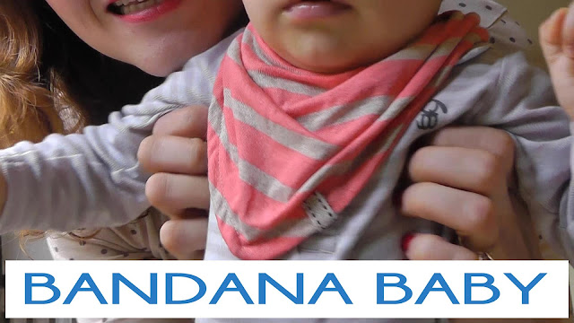 COMO HACER UNA BANDANA BABERO DE BEBÉ (PATRONES GRATIS) 