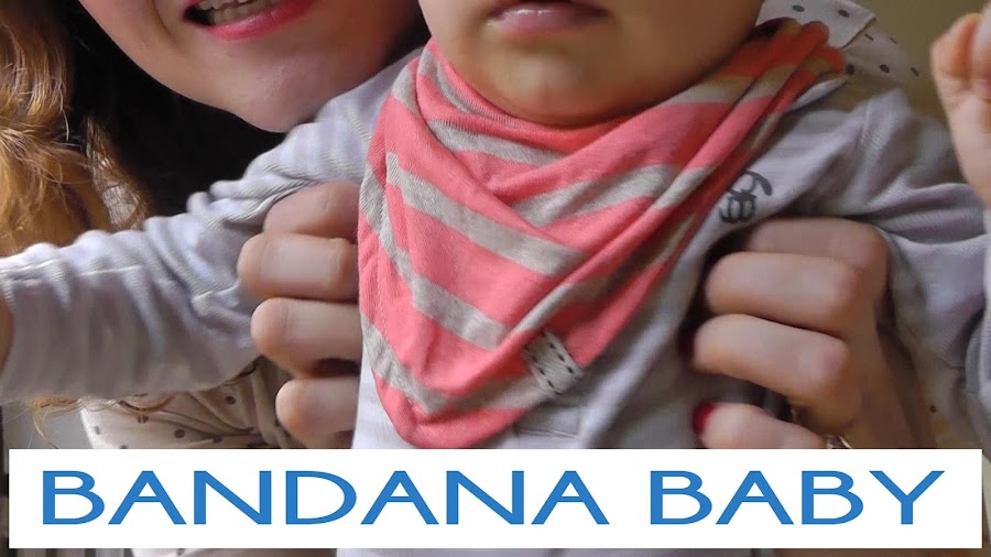 COMO HACER UNA BANDANA BABERO DE BEBÉ (PATRONES GRATIS) 