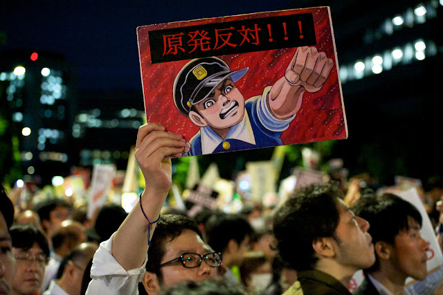 Manifestación en Japón