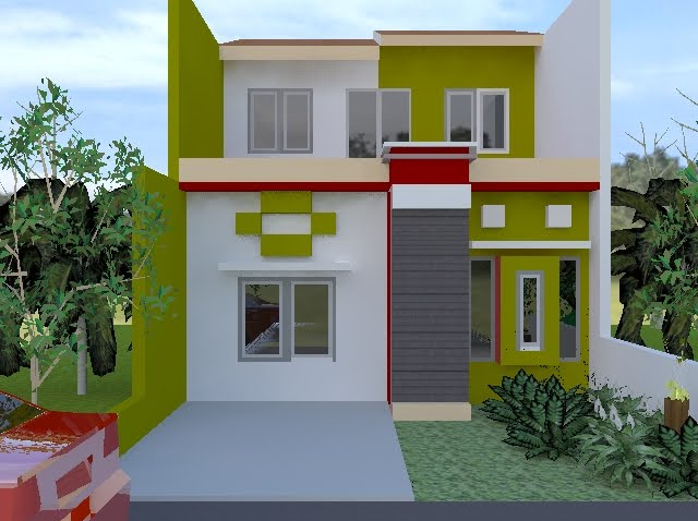 Macam Gambar Rumah Sederhana Terbaru Desain Denah Cantik