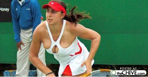 The Best Kind Of Cleavage Is Tennis Cleavage (19 Photos) ~ Lough out loud