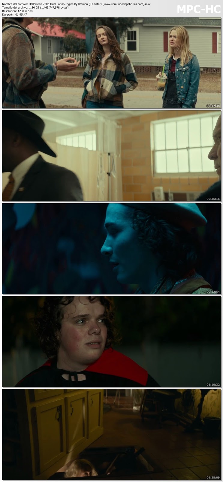 Capturas de la película.