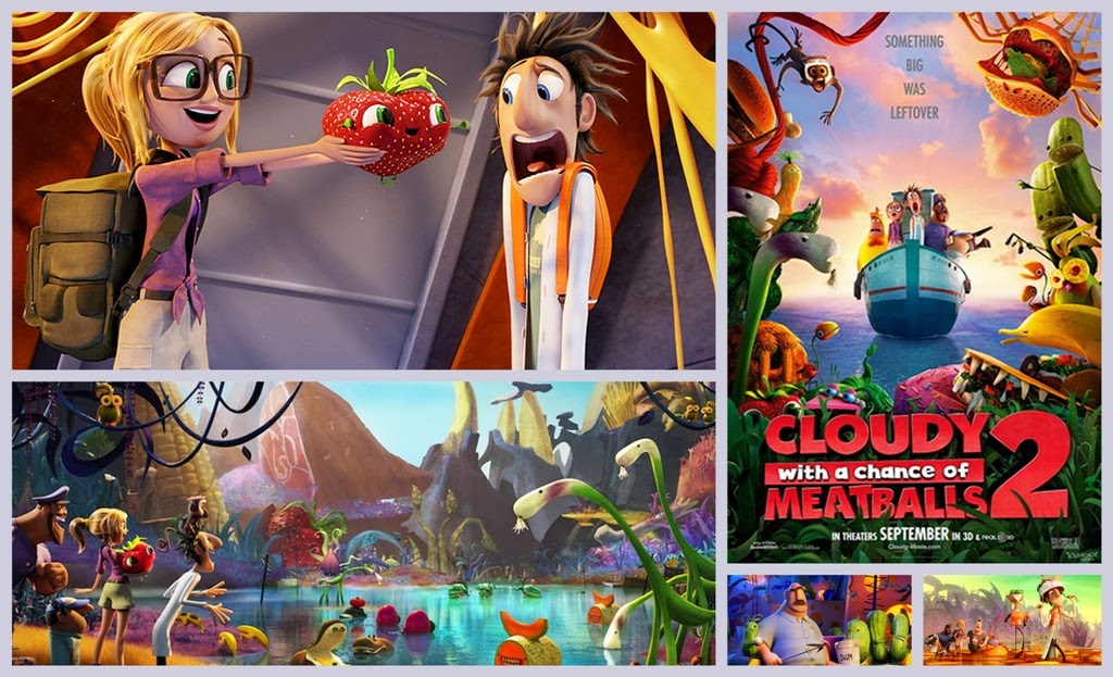 Cloudy with A Chance of Meatballs 2. That answer scored him a movie screeni...