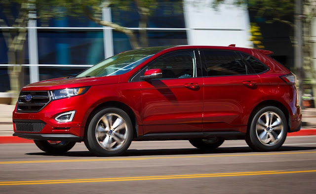 Edge 2017 Ford Edge red