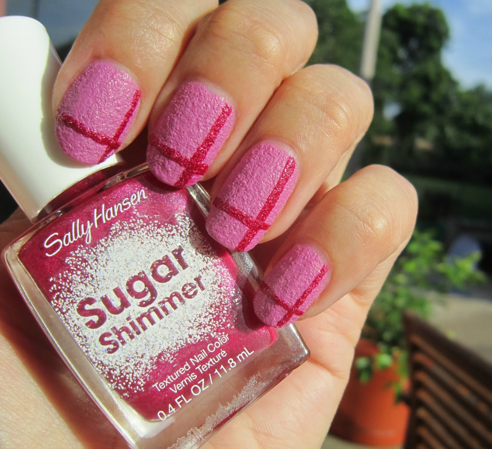 Concrete and Nail Polish Simple Nail Art With Sally Hansen