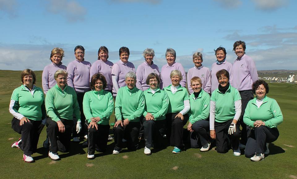Scottish Veteran Ladies' Golf Association. SCOTTISH VETS BEATEN BY THE