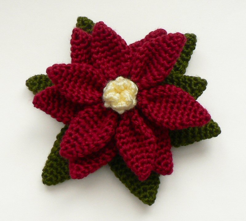 3D Crochet Flower with Stamens - Squidoo : Welcome to Squidoo