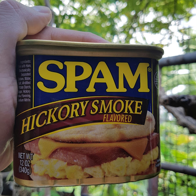 Spam review, hickory smoke