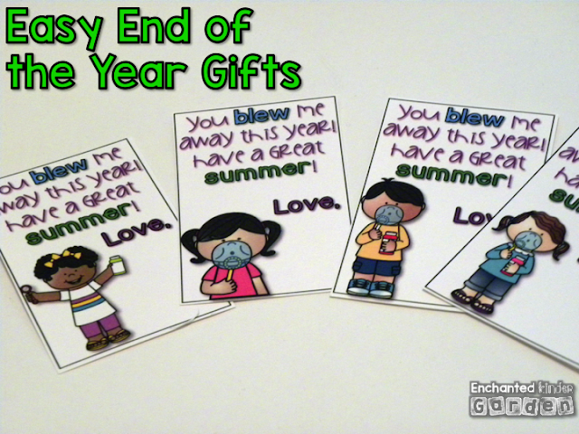 End of the year students gifts from Target! Grab these free tags to go with your EOY gifts.