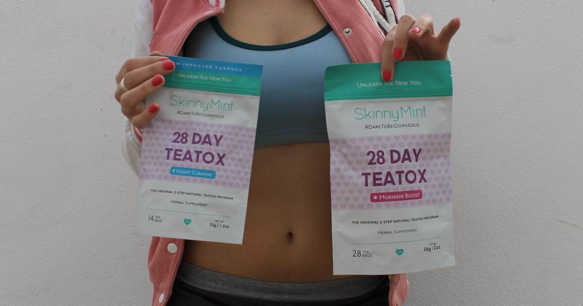 Mi opinión sobre SkinnyMint teatox Blog de belleza
