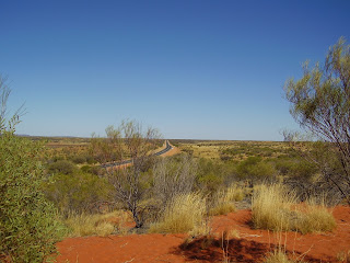 L'unica strada nel centro dell'Australia Carlo Capotorto di Bergamo in viaggio per il mondo - Australia