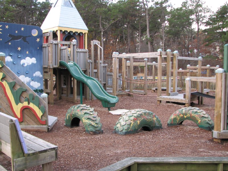 Puma Park Play Area Standish Way Truro Cape Cod Playgrounds on Cape Cod