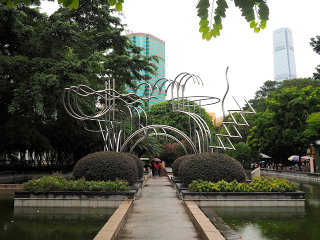 Scultpure Garden in Kowloon Park, TST, Kowloon, Hong Kong