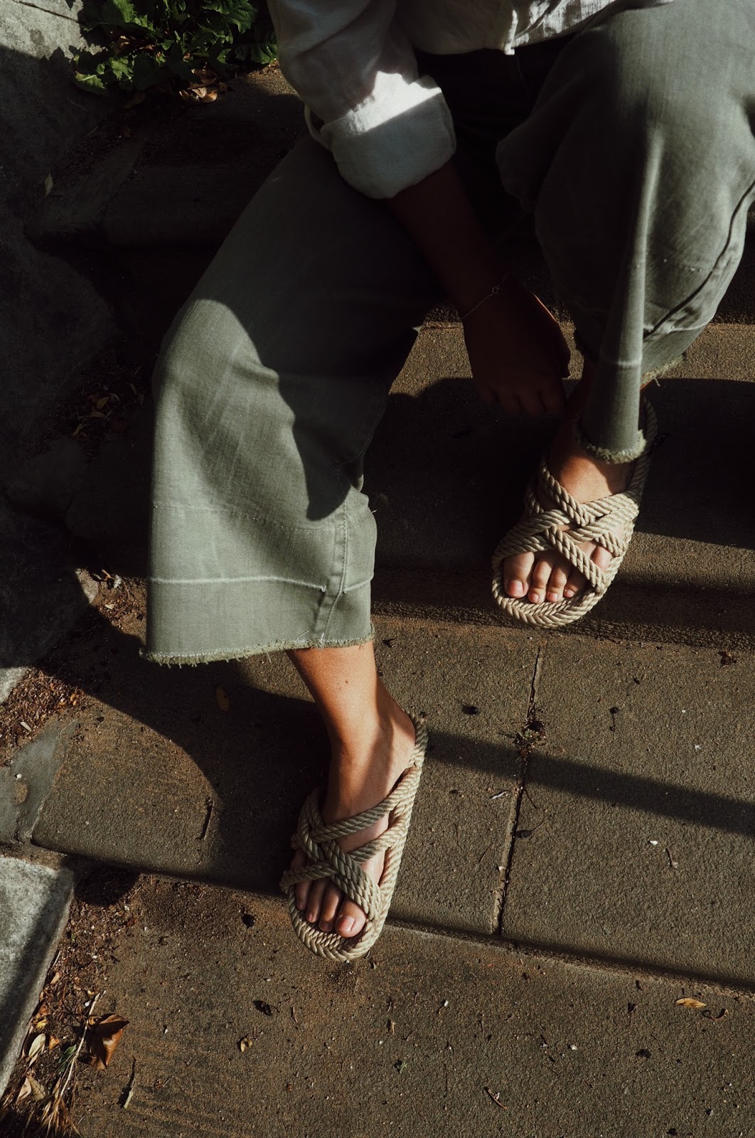 The Rope Sandals On Every Bloggers Feet - Petite Side of Style