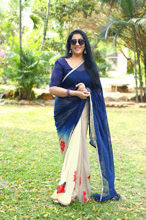 Old Golden Actress Rekha in Blue Saree at Rajavamsam Movie Audio Launch Old Golden Actress Rekha in Blue Saree at Rajavamsam Movie Audio Launch