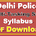 Delhi Police MTS Syllabus PDF Download Multi-Tasking Staff Civilian Syllabus