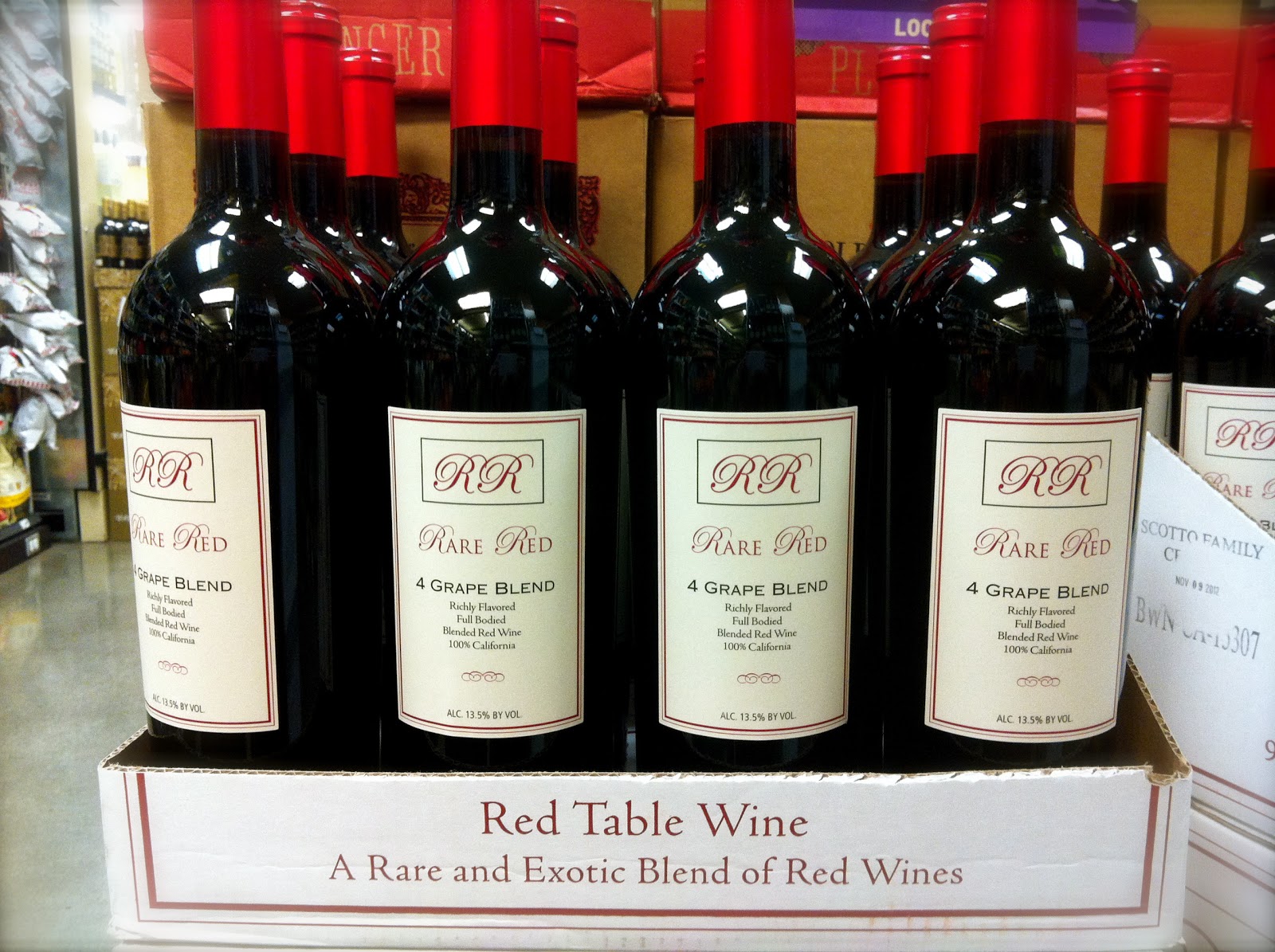 The Wine Attraction Rare Red 100 California Grapes!