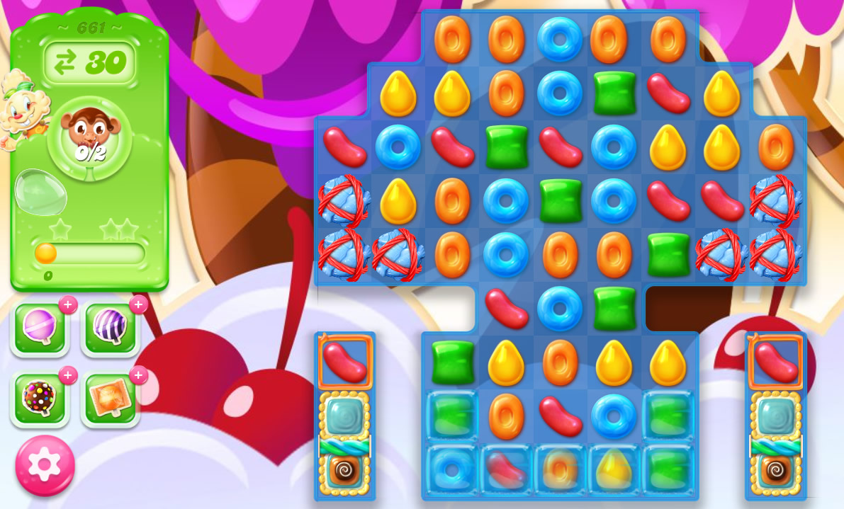 Candy Crush Jelly Saga level 661 Candy Crush Jelly Saga level 661
