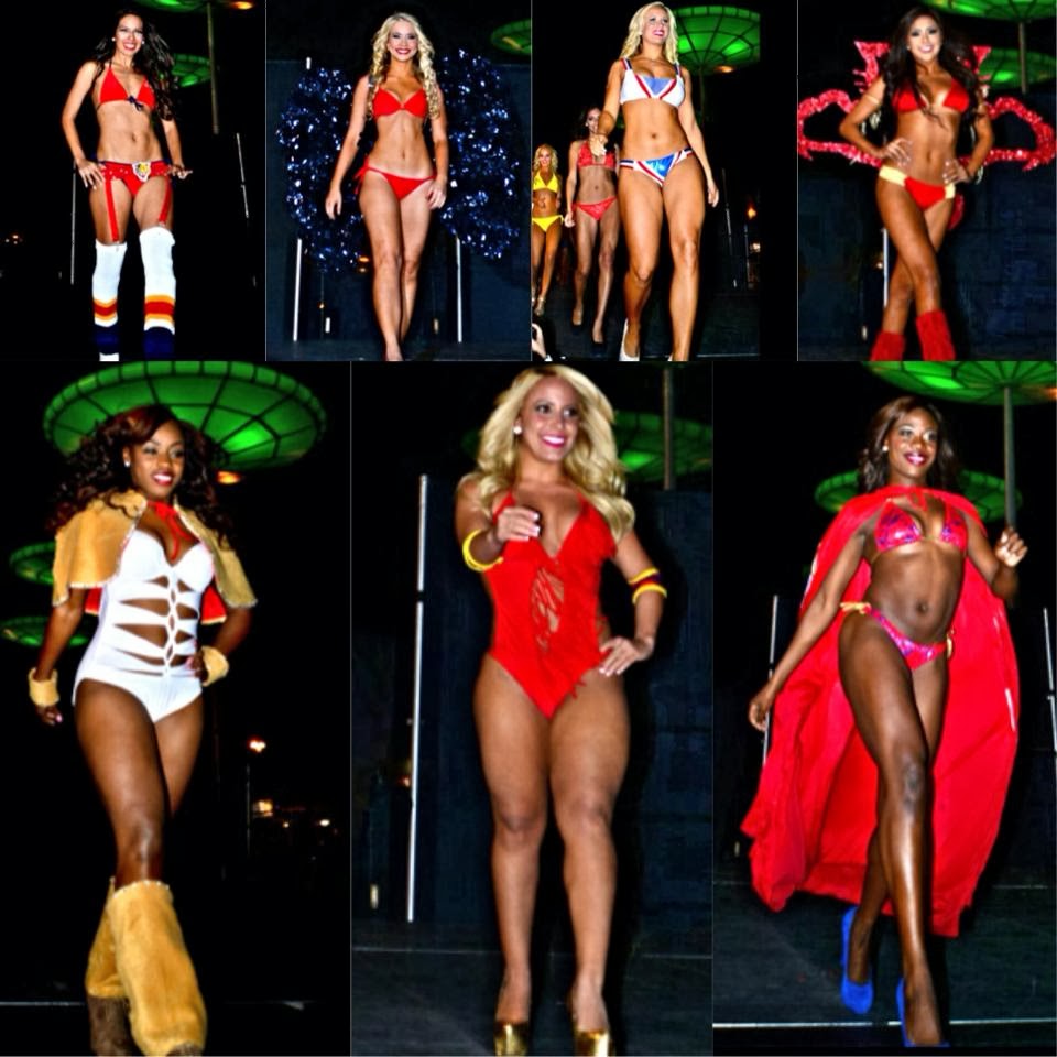 Pro Cheerleader Heaven Florida Panthers Bikini Calendar Release Party